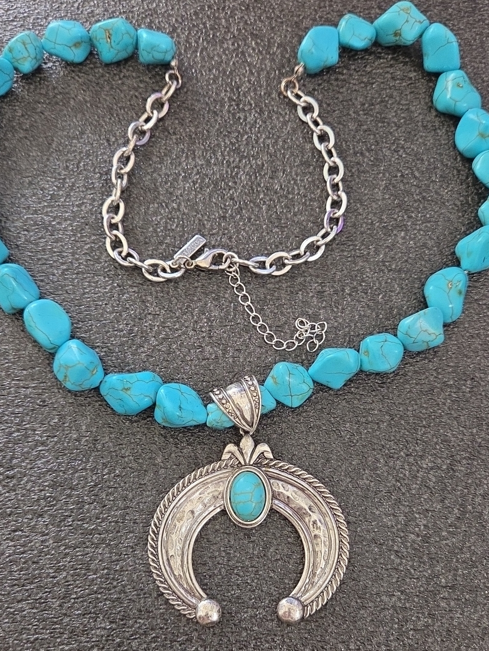 Shyanne Native Squash Blossom Necklace